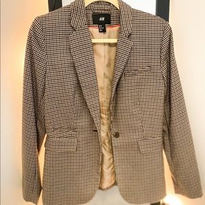 H&M Plaid Blazer